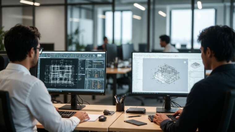 AutoCAD et SketchUp : les logiciels qui font la différence sur le marché de l’emploi BTP